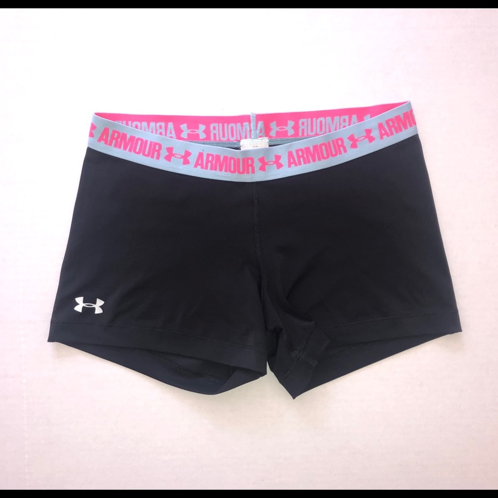 Under Armour Spandex Shorts Black Large